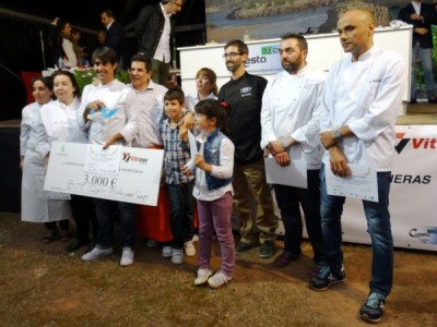 Ganadores concurso culinario Noja